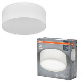 Plafón y Aplique LED OSRAM Orbis Paris, Blanco, Ø 30 cm, Textil, E27