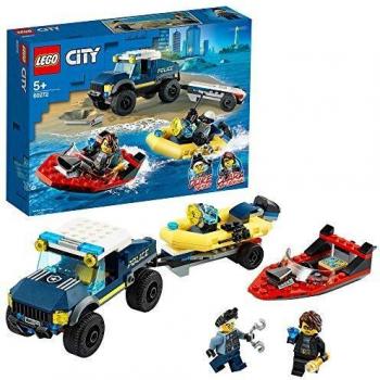 Lego City Transporte de Barco de la Policía Elite 60272