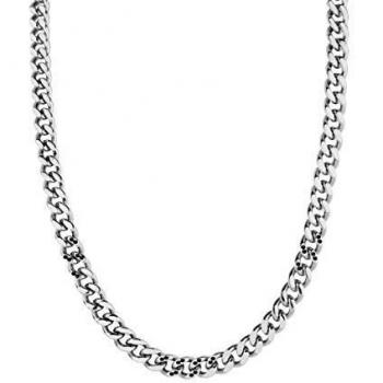 Collar para hombre Morellato Colección Vela en acero con cristales - SAHC08