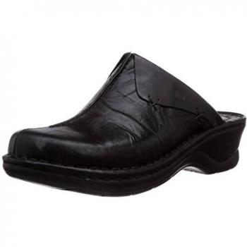 Josef Seibel Catalonia 48, Zuecos Mujer, Negro-Schwarz
