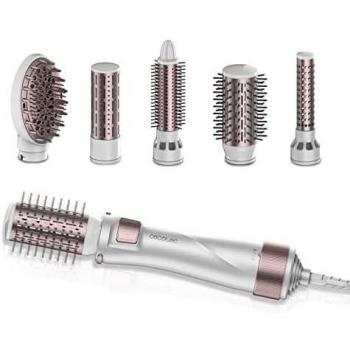 Cecotec Bamba CeramicCare 5in1 Pro Cepillo de Aire con Tecnología Iónica y 5 Cabezales Intercambiables