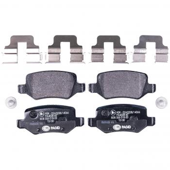 Juego de pastillas de freno Hella 8DB 355 018-531 para frenos de disco