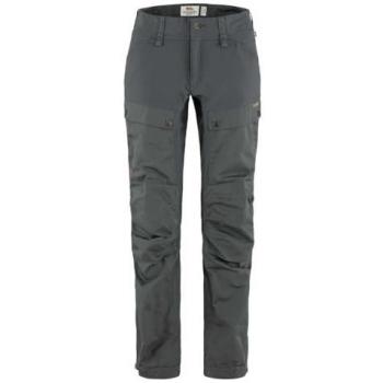Fjällräven Keb Women's Hiking Pants - Basalt Color, Size 42