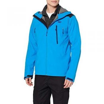 Millet K Shield Hoodie Chaqueta Softshell, Hombre, Electric Blue Depths, M