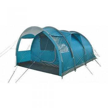 Highlander Maple 5 3 Breathable Compartment 5 Man Family túnel Tent, verde petróleo, talla única