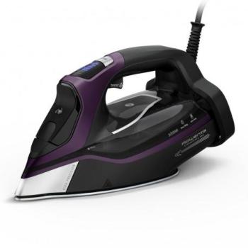 Plancha de Vapor Rowenta Steamforce Pro 3200 W, Antigoteo, Golpe de Vapor 300 g/m, Suela Microsteam 400 HD - Violeta