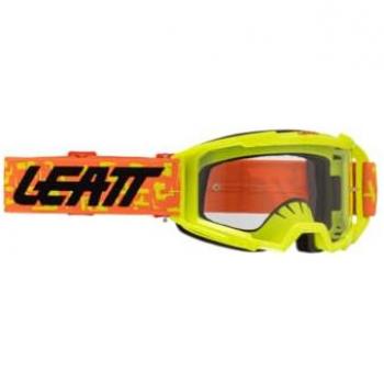 Leatt Gafas de Cross Vizion 3.5 Citrus Transparente 90 VLT Unisex Adulto Talla Única