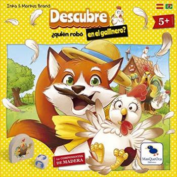 Juego de mesa Descubre quién robó en el gallinero - Aventura de misterio y deducción