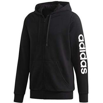adidas W E Inc FZ HD Sudadera, Mujer, Negro/Blanco, 2X
