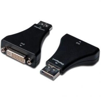 Adaptador de gráficos ASSMANN DIGITUS DisplayPort, DP a DVI-I