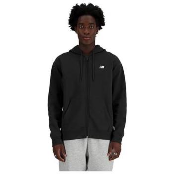 New Balance Men's Sport Essentials Logo Full Zip Hoodie - Black - M