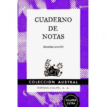 Cuaderno de notas violeta 9x14cm - Espasa Calpe