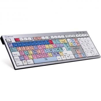 Teclado LogicKeyboard Adobe Premiere Pro CC USB AZERTY Francés Multicolor