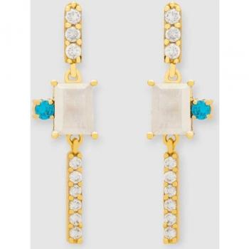 Pendientes Lumière René Blancos