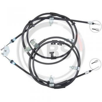 Cable de freno de mano A.B.S. K14044 para FORD, compatible con modelos DV612A603DE, 1808662, 1821538, 1857405, 1883195 y 2175769