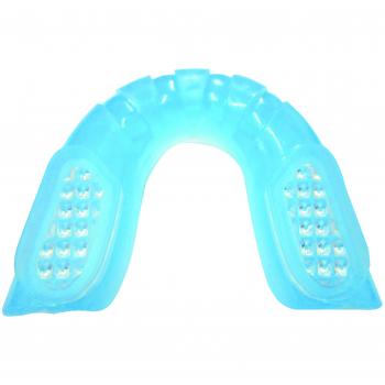 Atipick ARM21599AZ Protector bucal simple AZUL con GEL y almohadilla