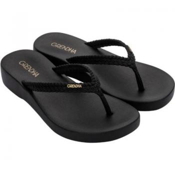 Chanclas de Mujer Grendha G 83426 para Piscina y Playa en color negro