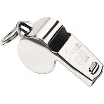 Sports Whistle, Heavy-Duty Metal, Silver, Dozen, Sold as 1 Dozen