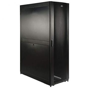 42U Extra-Deep Server Rack Enclosure with Doors & Side Panels - 48in Depth, Black