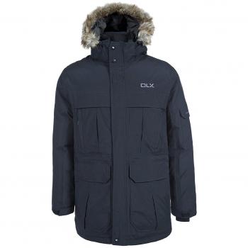 Trespass Highland DLX - Plumífero para Hombre, Hombre, Highland, Negro, Small