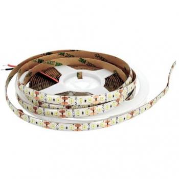 Tira LED Exterior 12V Blanca Fría 6000K 600 LEDs IP65 SMD2835 Bobina de 5 Metros con Base Adhesiva 3M - Corte Cada 25 Milímetros
