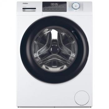 Lavadora Haier HW90-BP14929A-S 9 kg, Carga Frontal, 1400 rpm, Clase A, 15 Programas, Blanco