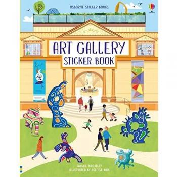 Livro Art Gallery Sticker Book
