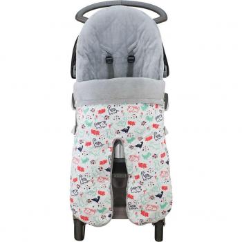 Saco para silla de paseo Stokke con forro polar Jyoko Dino Party