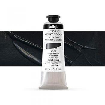 Vallejo Acrylic Artist Color 16309 Mars Black