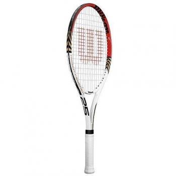 Wilson Federer 21 - Raqueta de tenis blanco blanco/rojo Talla:0000