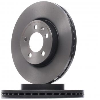 Disco de freno BREMBO 09.D571.11, frente, ventilado, altamente carbonizado, 1 pieza para SEAT Ibiza, Arona & VOLKSWAGEN Polo, T-Cross, Taigo & SKODA