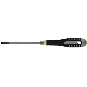 Bahco BE-8158 - Destornillador Ergo Boca Plana Var Hex 1,0X5,5X125