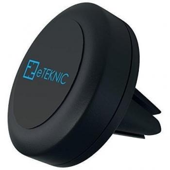 De coche soporte para rejilla de ventilador de coche - base de cierre magnético Universal para todo tipo de Smartphone y iphone 6s, 6 plus, 6, 5, 5s, 5c, 4, 4s, Samsung Galaxy S6, S5, S4, Note 4, 3, Nokia, Motorola, HTC, Tablets y dispositivo GPS - eTEKN