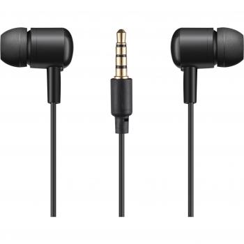 Auriculares Sandberg Saver In-Ear Cableados 3.5 mm, Negros