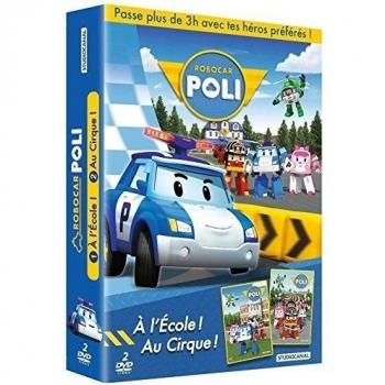 Robocar Poli - Coffret 1 & 2 : À l'école ! + Au cirque ! [Francia] [DVD]