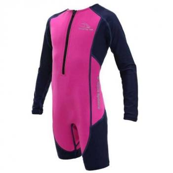 Aquasphere Shorty Junior Stingray Hp2 Rosa Niño Niños - Traje de baño corto para niños, color rosa, diseño Stingray, material de alta calidad, ideal para natación y actividades acuáticas