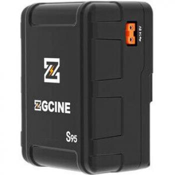 Batería de Litio V-Mount ZGCINE S95 16.8V/95WH con Carga Rápida para Cámaras y iPhone