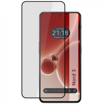 Protector Cristal Templado Completo 5D Full Glue Negro para Oneplus Nord 3 5G Vidrio - Protección Completa de Pantalla