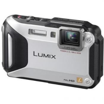 Panasonic Lumix DMCFT5 Plata Cámara robusta con GPS y WiFi