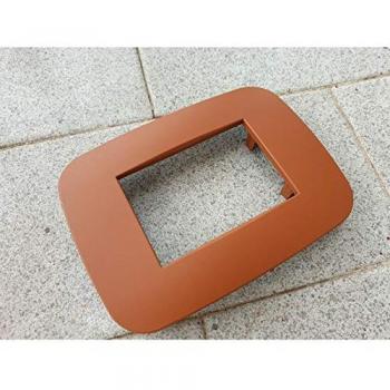 Placa Compatibles Axolute Bticino Color Cotto 7 Foros