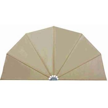 vidaXL Toldo Lateral de Terraza Plegable Crema 200 cm Lona Sombra para Balcón Patio