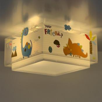 Plafón infantil Dinos Dinosaurios
