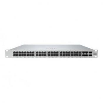 Cisco Meraki MS355-48X-HW Managed L3 10G Ethernet Network Switch, 48 Gigabit Ethernet Ports, 16 Multigigabit UPOE Ports, Cloud-managed