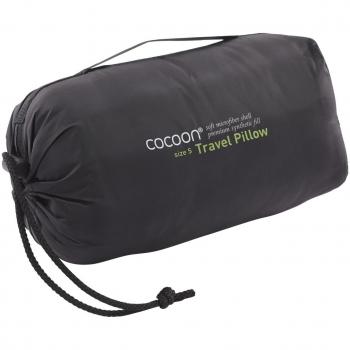 Almohada de viaje Cocoon de microfibra nylon cepillado gris, sintética