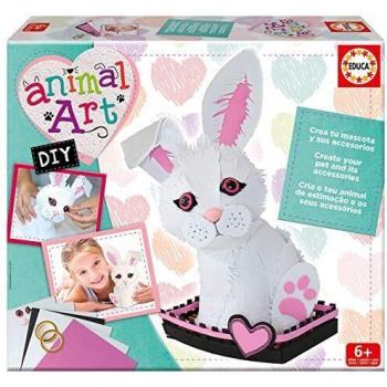Educa Borrás- CREA tu Mascota Conejito Animal