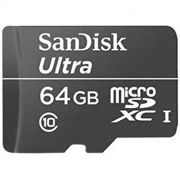 SanDisk SDSDQL-064G-G35 Tarjeta de memoria microSD de 64 GB negro