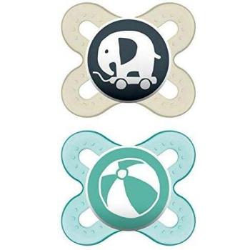 Mam Start Silicone Pacifier 0-2 Months Unisex - Pack of 2