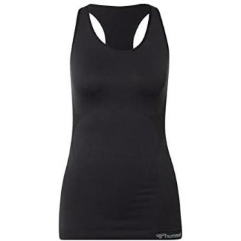 Camiseta Sin Mangas Hummel Tif Seamless Negra XL Mujer
