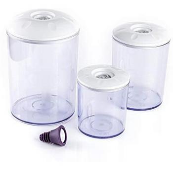 Rommelsbacher Magic Vac VCK 525 - Contenedor de vacío conjunto de 0,75 l, 1,5 ly 3 l