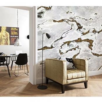 Komar 8z981z368x 254cm marmoro mural de marmol papel pintadozblancoblanco 8piezas